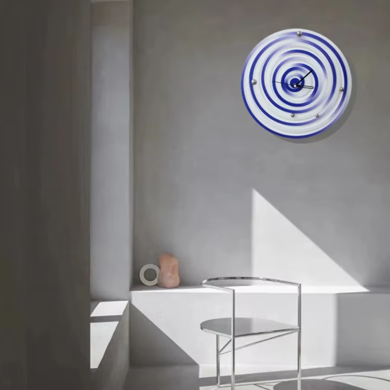 Interior Design Living Room And Kitchen - Jam Dinding Dapur Klasik, Interior Korea,