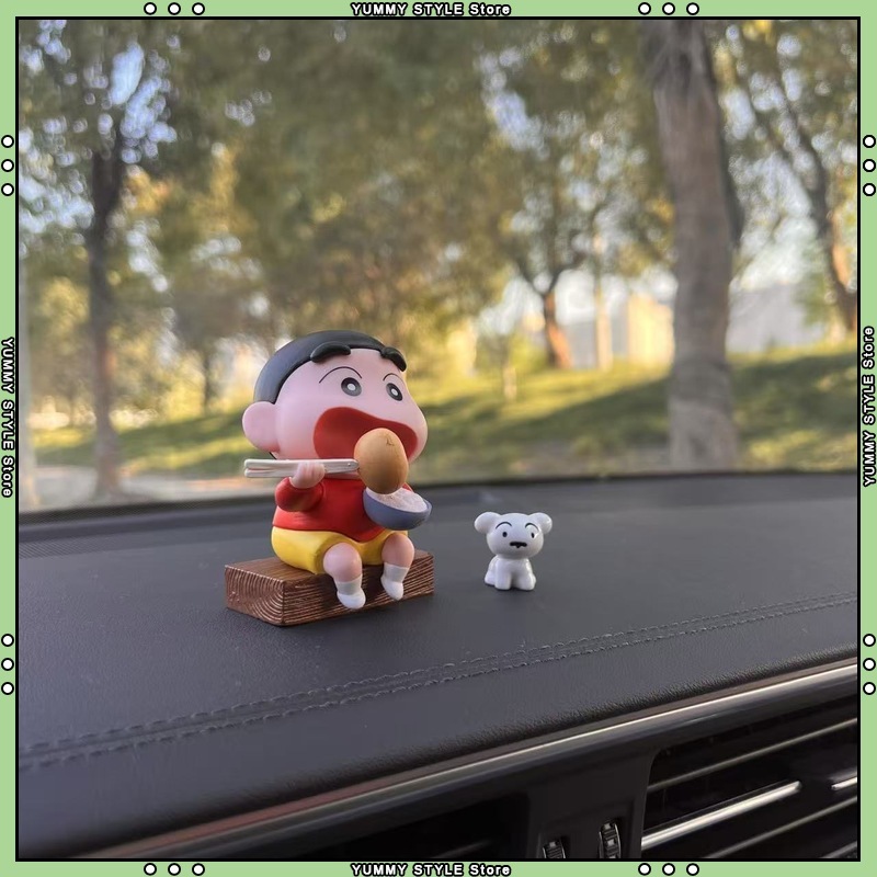 Interior Design Mockup - Crayon Shin-chan 2026 Figur Kartun Kreatif