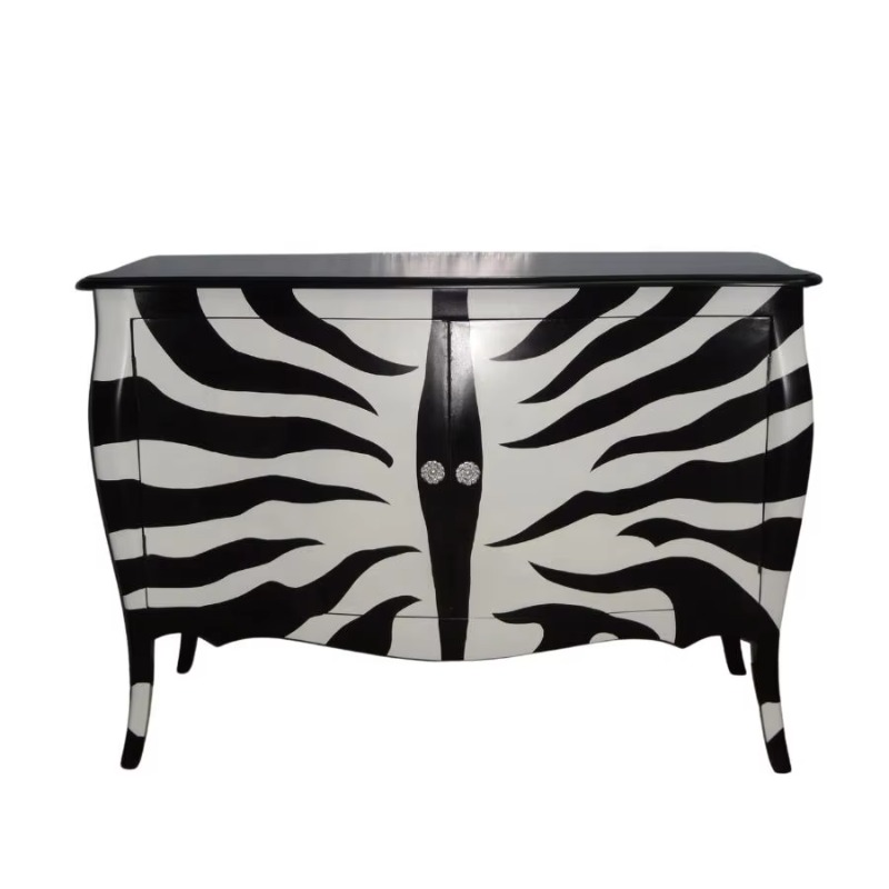 Interior Design Monochrome - Bufet atau Meja Samping Bergaya Prancis