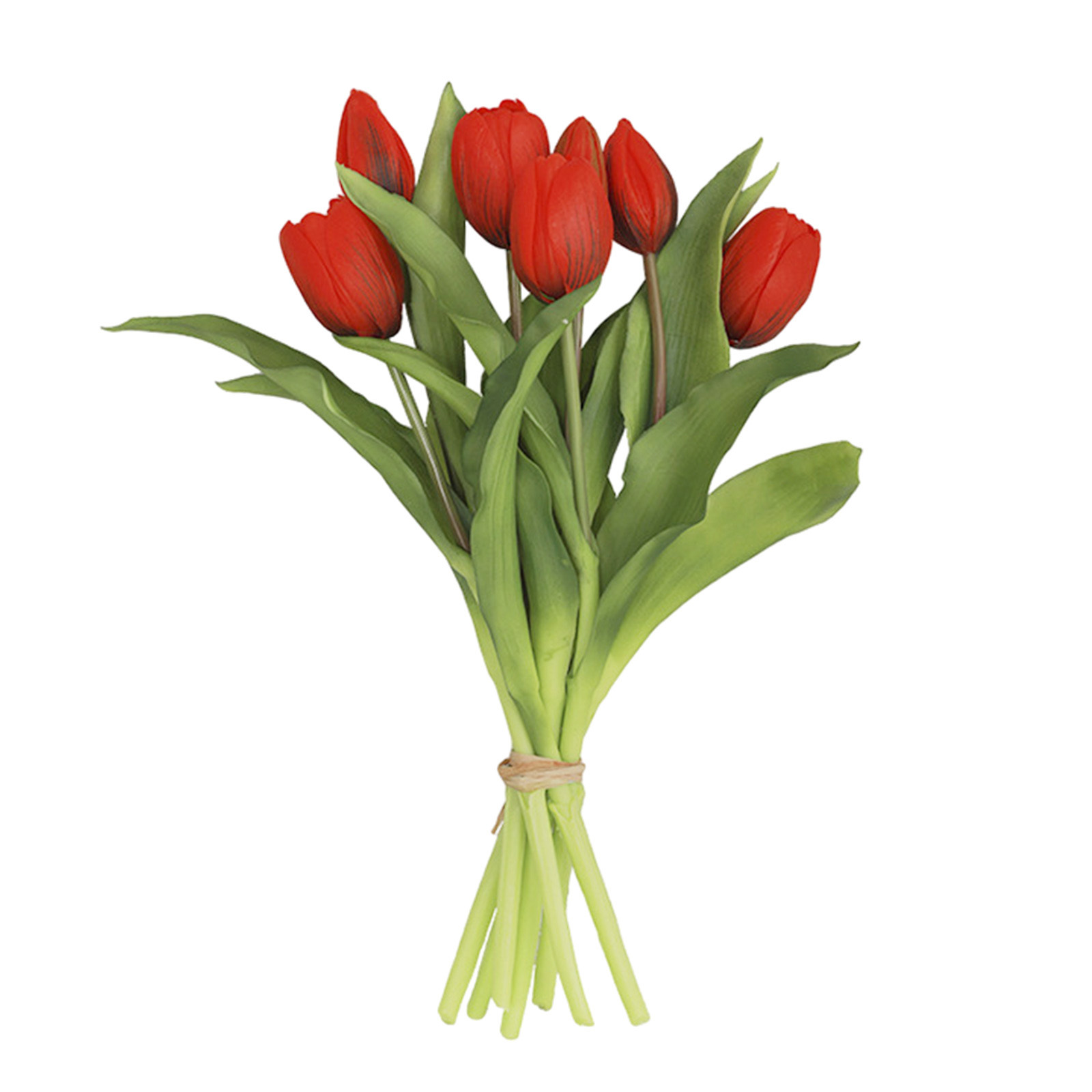 Interior Design Office Space - Buket Tulip Buatan dengan 7 Bunga