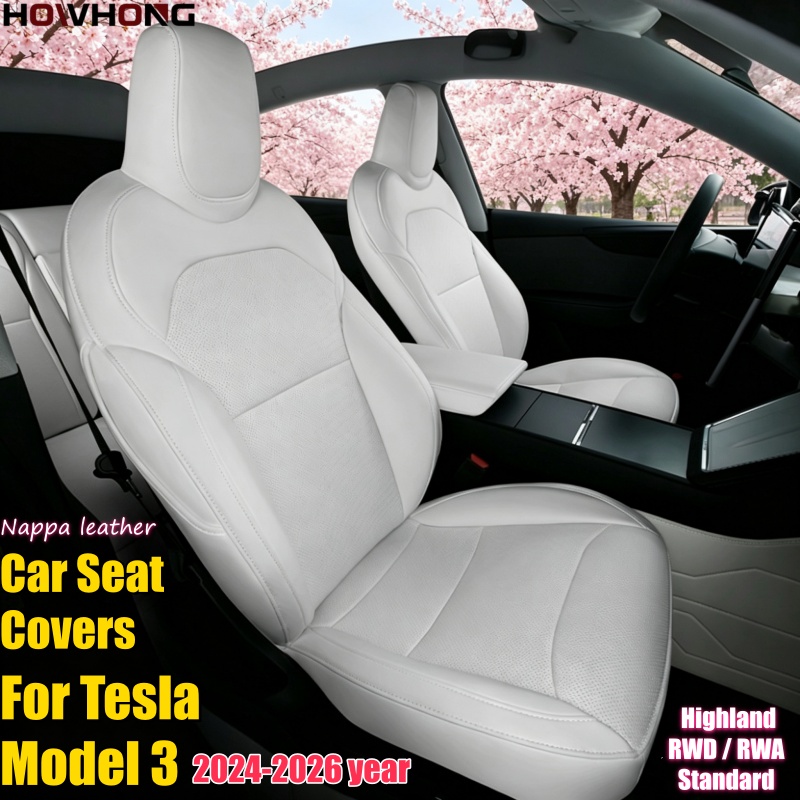 Interior Design Mockup - Sarung Jok Mobil Untuk Tesla Model