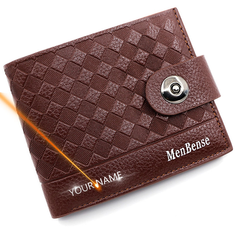 Interior Design Name Card - Dompet Pria Pendek Baru Sederhana dengan