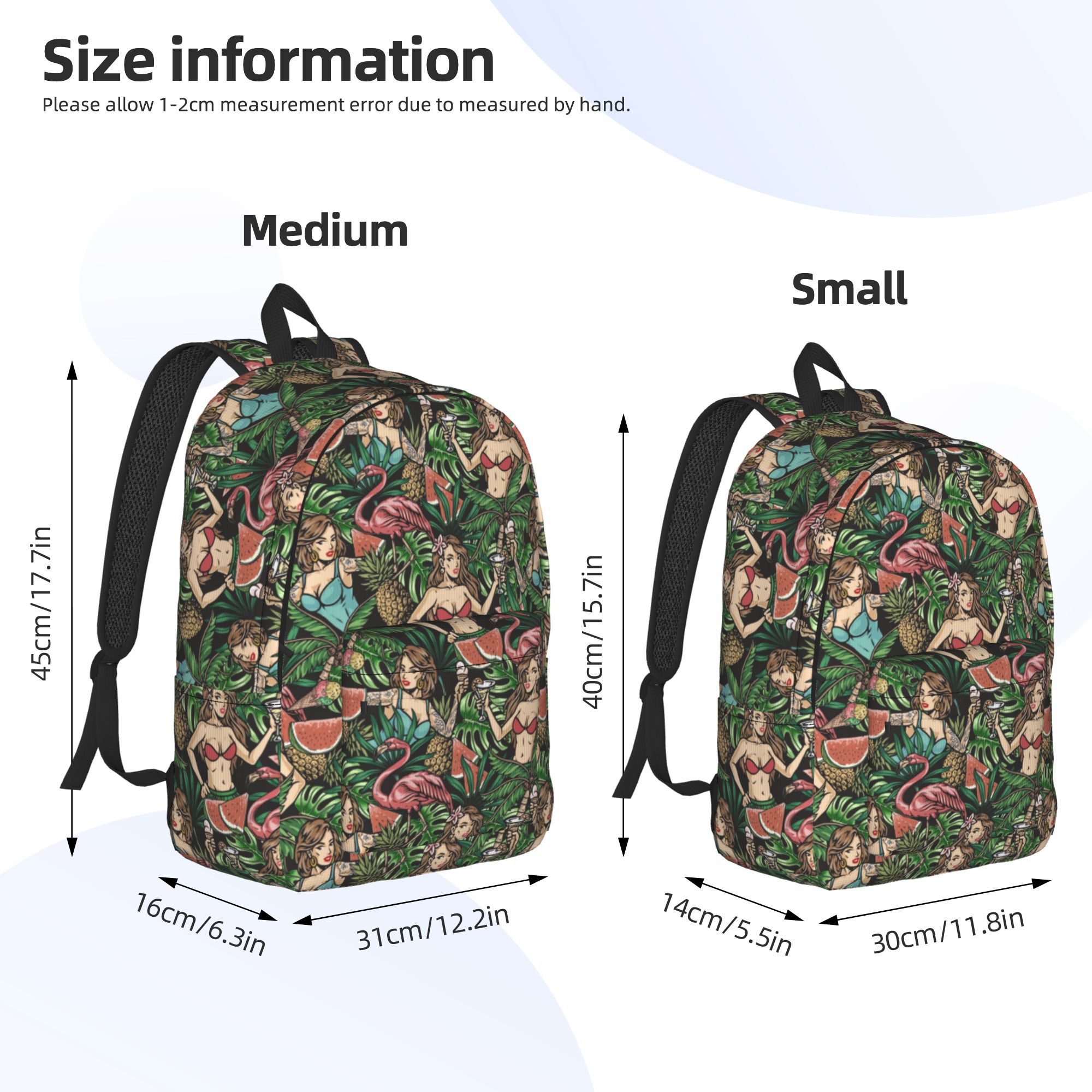 Ransel Gaya Pesta Hawaii Monok - Interior Design Monochrome ulasan dan harga