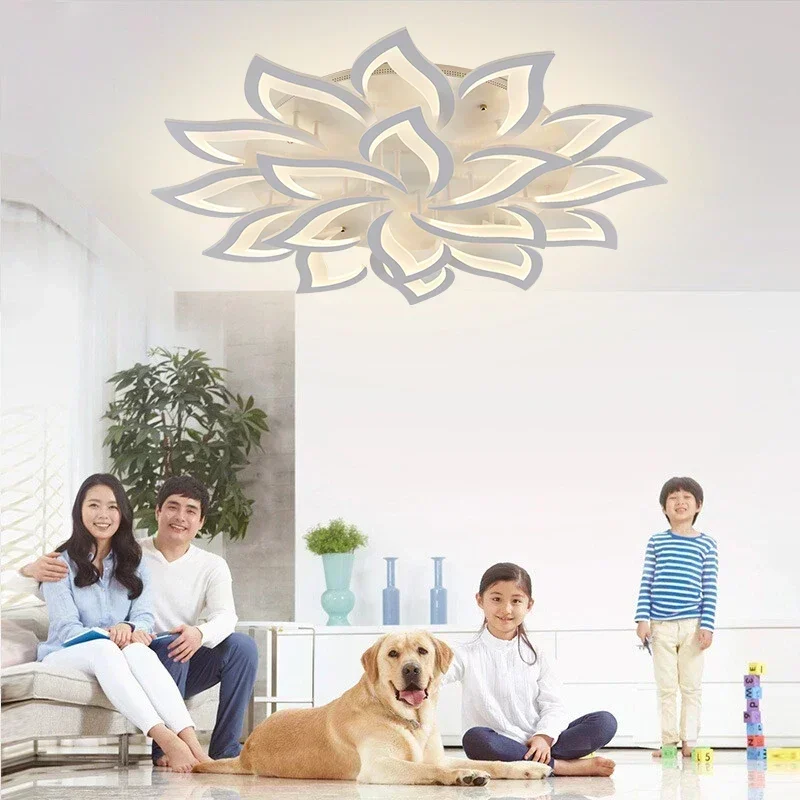 Desainer LED kelopak lampu gan - Interior Design Living Room And Kitchen ulasan dan harga