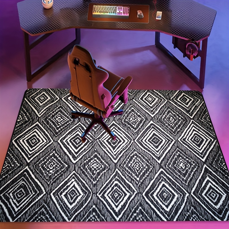 Karpet Lantai Desain Kontras M - Interior Design Monochrome ulasan dan harga