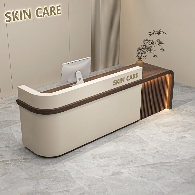 Meja Resepsionis Interior Besa - Interior Design Office Space ulasan dan harga