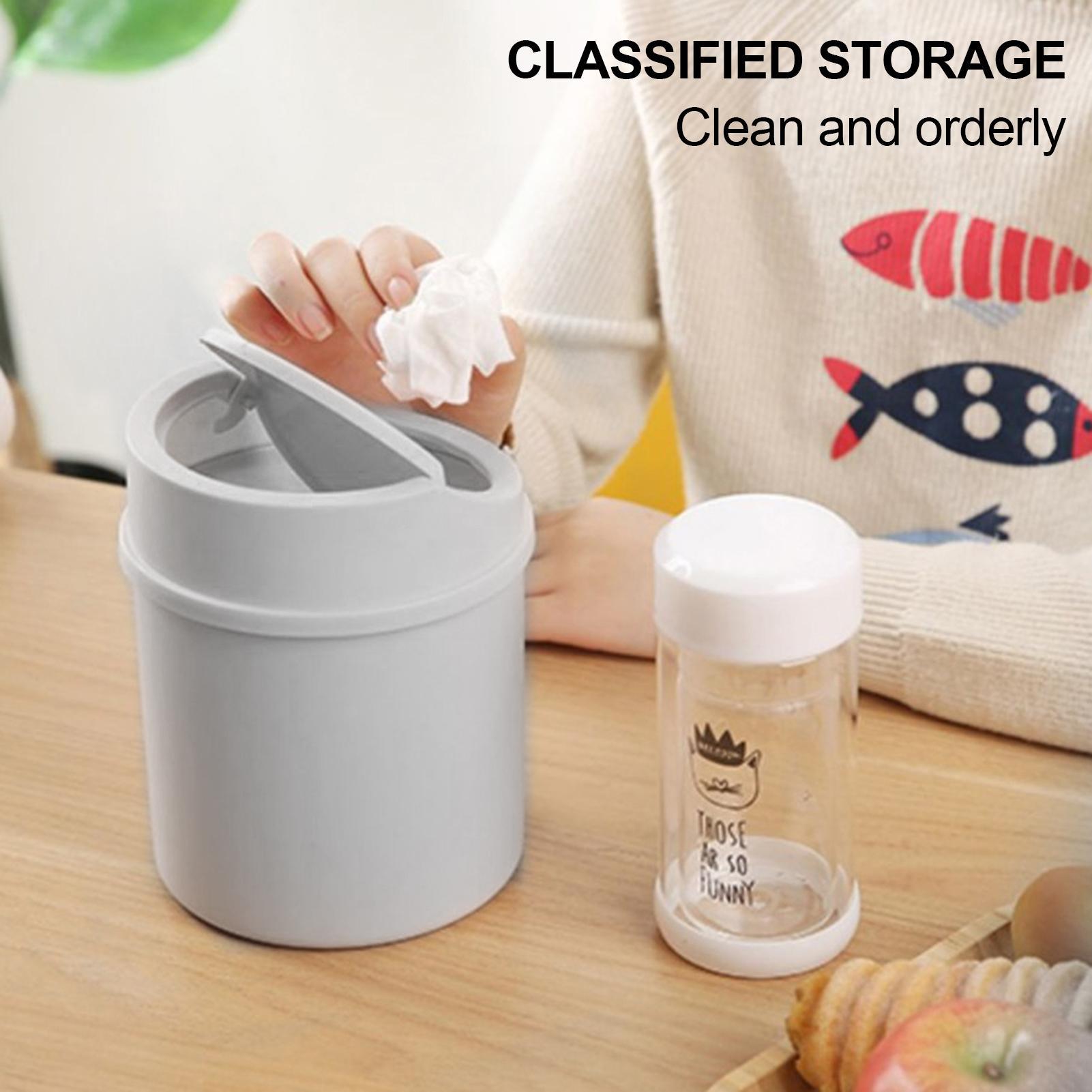 Tempat Sampah Mini dengan Tutu - Interior Design Office Space ulasan dan harga