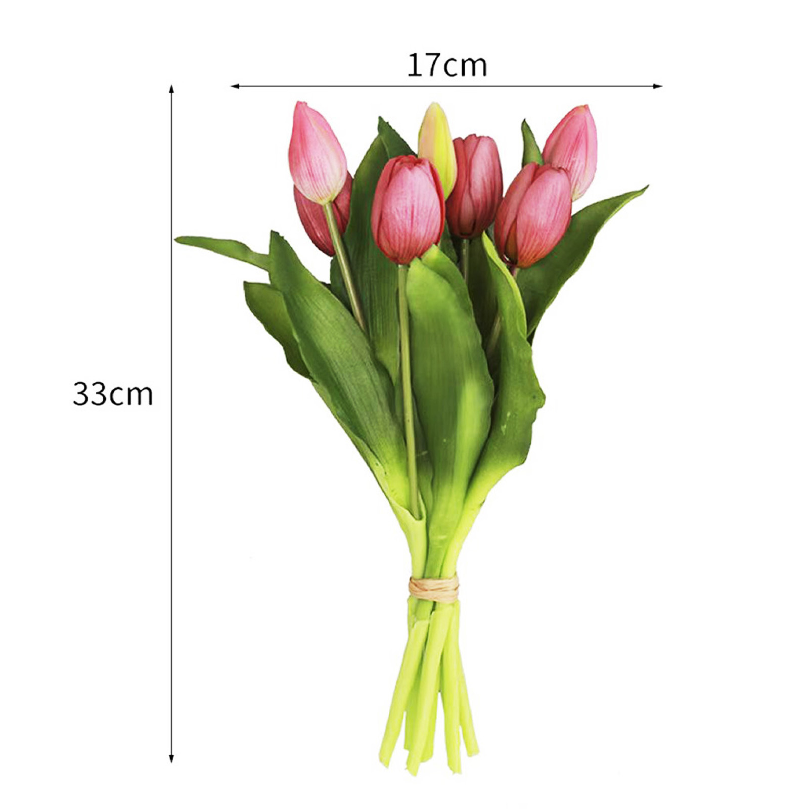 Buket Tulip Buatan dengan 7 Bu - Interior Design Office Space ulasan dan harga