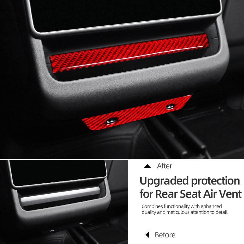 Serat Karbon Asli Untuk Tesla  - Interior Design Mockup ulasan dan harga