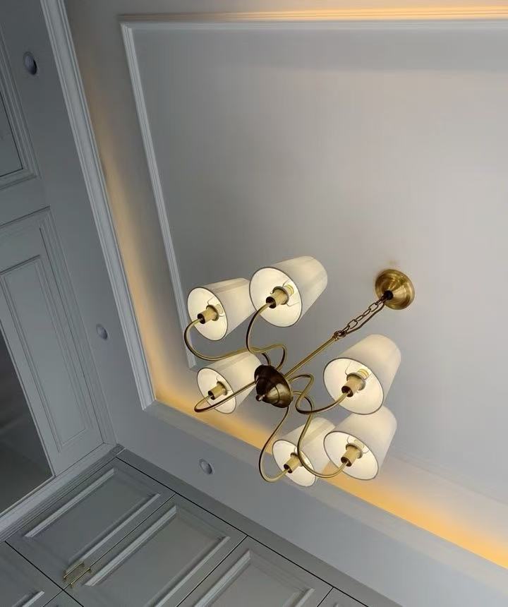 Lampu gantung tembaga untuk ru - Interior Design Living Room And Kitchen ulasan dan harga