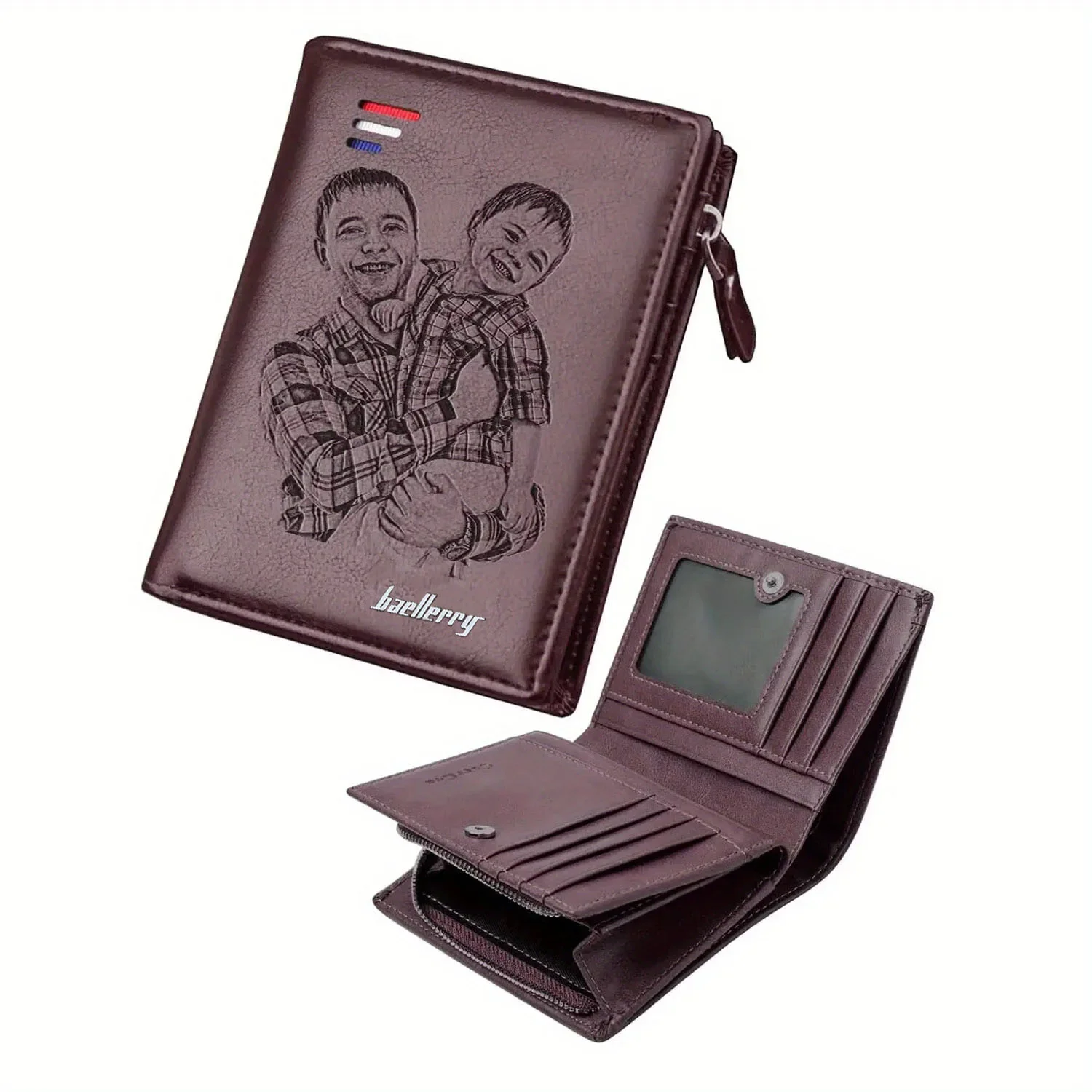 Dompet Kulit PU Personalisasi  - Interior Design Name Card ulasan dan harga