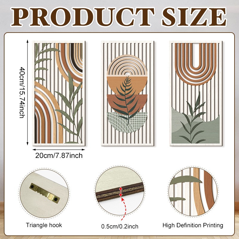 Dekorasi Dinding Kayu Alami De - Interior Design Office Space ulasan dan harga