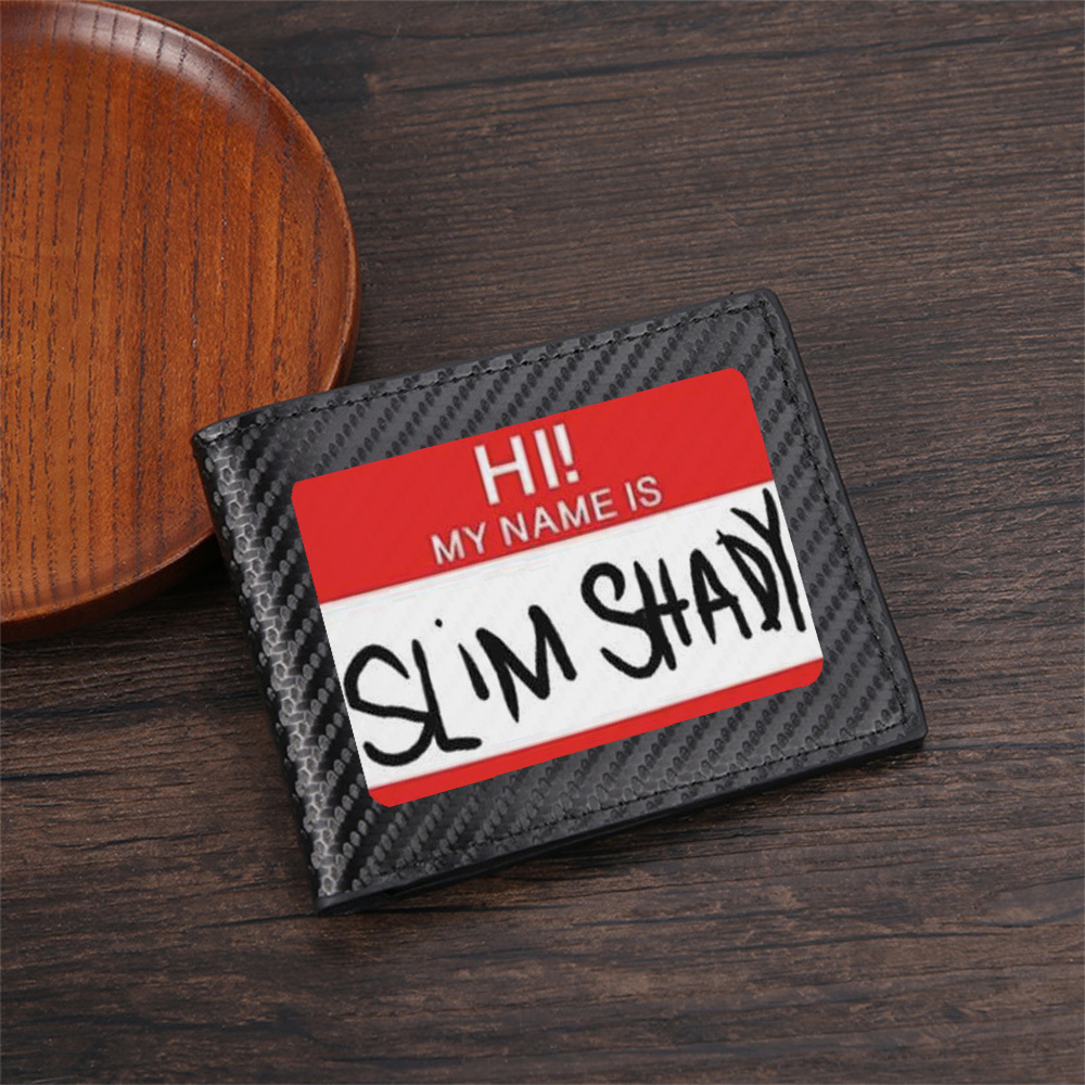 Dompet Pria Red tag Hi name Sl - Interior Design Name Card ulasan dan harga