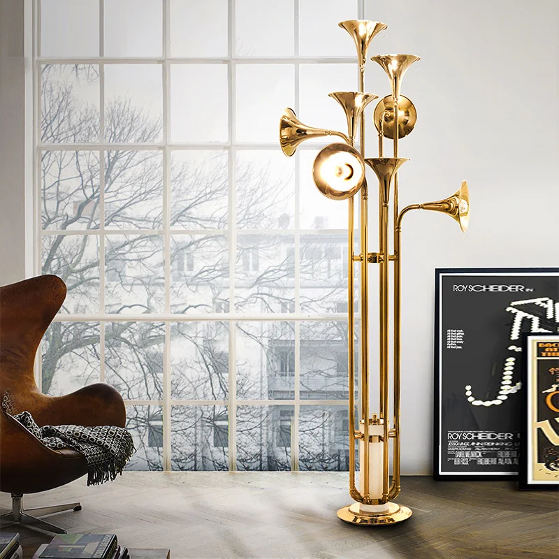 Lampu Gantung Terompet Nordik  - Interior Design Living Room And Kitchen ulasan dan harga