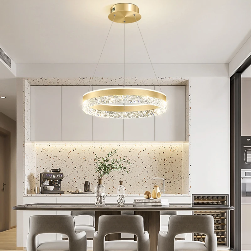 Lampu Gantung LED Kristal Mewa - Interior Design Living Room And Kitchen ulasan dan harga