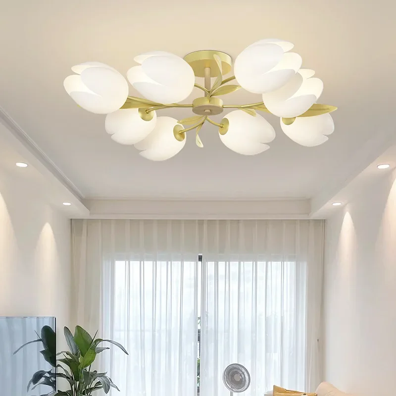 Lampu Gantung Desain Bunga Lam - Interior Design Living Room And Kitchen ulasan dan harga